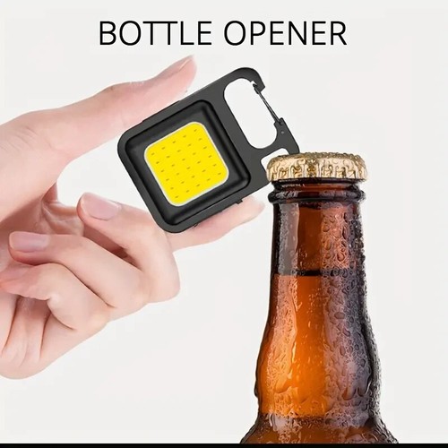 Mini Linterna Led Portátil Con Llavero Luz Para Acampar Pescar Senderismo - Imagen 8 de 8