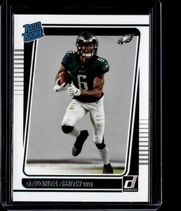 DeVonta Smith 2021 Donruss #261 Philadelphia Eagles