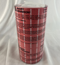 Avery Dennison Monarch 1100 Series Senso Labels Red "Clearance" 8 Roll Pack NEW