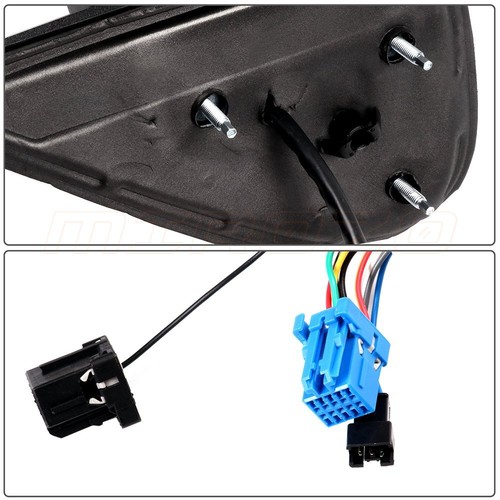 Tow Mirrors Power Heated Chrome For 2003-2007 Chevy Silverado 1500 GMC Sierra - Picture 7 of 13