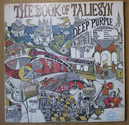 Deep Purple: The Book Of Taliesyn. USA Tetragrammaton T-107