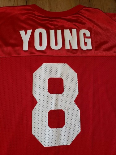 Vintage 90s Mens XL Size 48 Steve Young San Francisco 49ers Champion Jersey - Picture 7 of 10