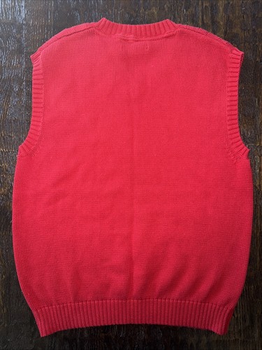 Sweater Vest Nautica Red Size Large 14-16 Boy’s Youth - Picture 3 of 3