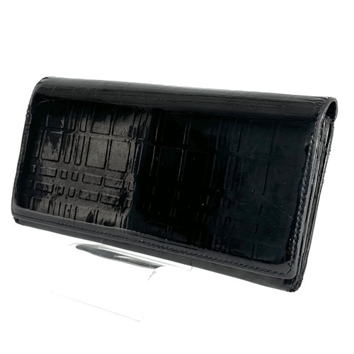 Burberry Enamel Bifold Long Wallet Purse - Picture 20 of 24