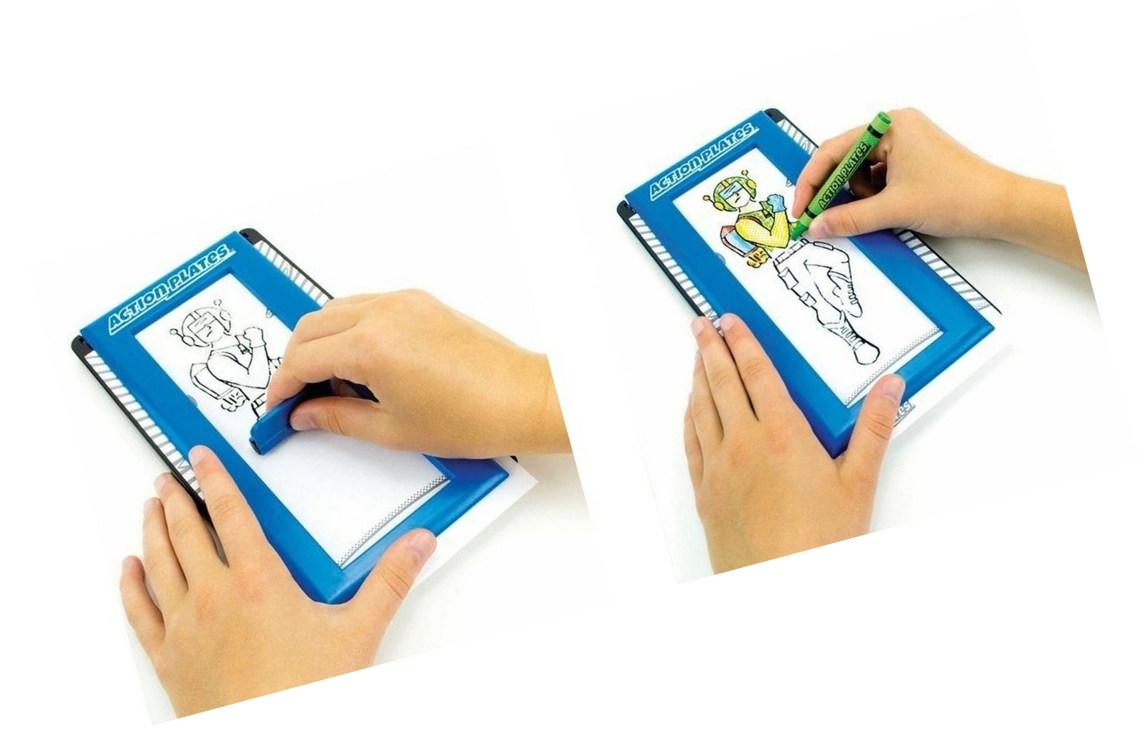 kahootz action plates drawing playset