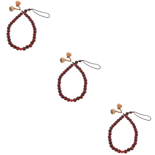 3pcs Phone Charm Phone Lanyard Strap Charm Decorative Beaded Phone Strap Charm - Zdjęcie 6 z 12