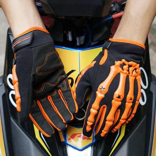 MTB Gloves Motocross Mountain Bike Road Riding Full Finger Cycling Racing Gloves - Picture 11 of 15