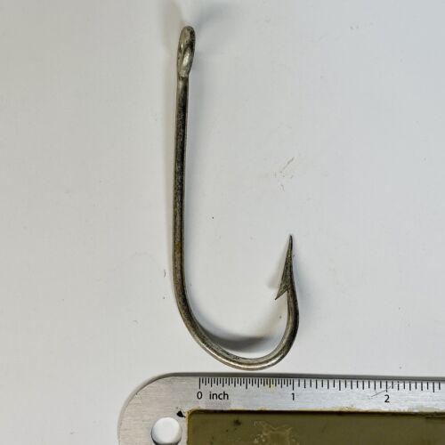 Vintage Large Saltwater J Fishing Hooks Size 9/0 - Picture 3 of 8