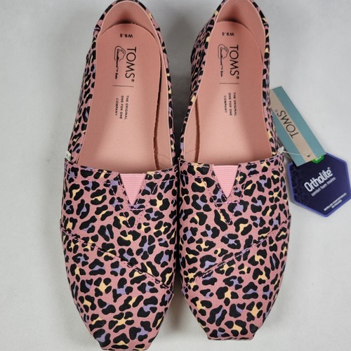 Toms blush donna Alpargata stampa leopardata 9,5 - Foto 3 di 9
