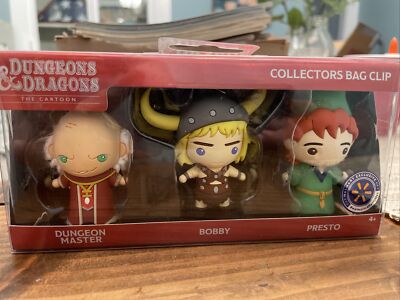 D&D Backpack Bag Clip Set PRESTO BOBBY DUNGEON MASTER New Exclusive To Walmart