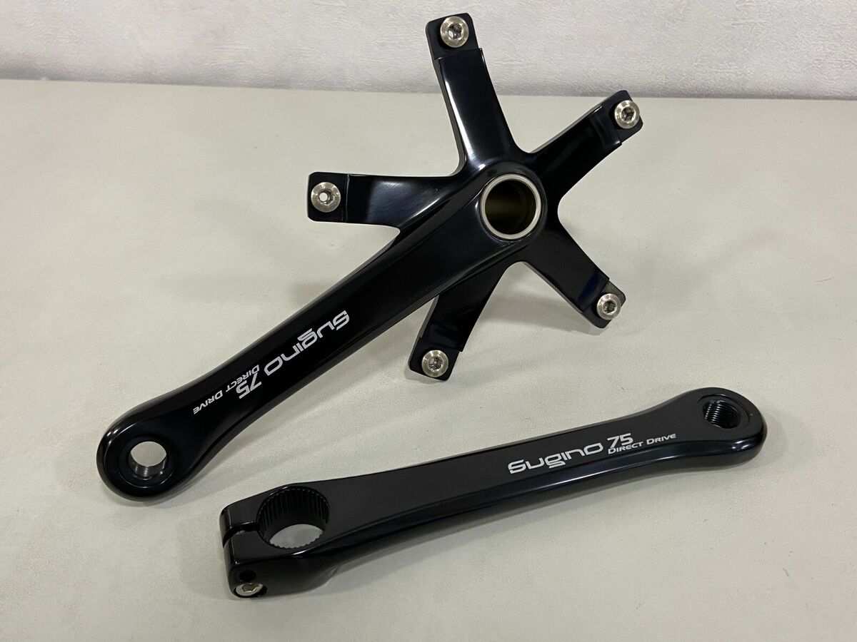 Sugino 75 Direct Drive SG75DD2 Zen Crank Arm -170 mm,Black Sugino 75 Direct Drive SG75DD2 Zen Crank Arm -170 mm,Black