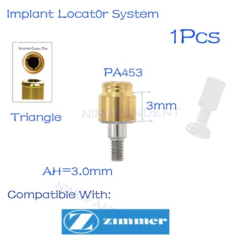 Pilar dental para sobredentadura Zimmer PA GH 3,0/diámetro 4,5 mm, tapa de retención localizador - Imagen 5 de 97