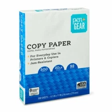 Pen Gear Standard Copy Paper - 500 Sheets