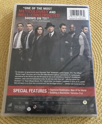 The Blacklist: Season 2 Complete Second (DVD) NEW Factory