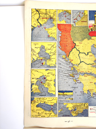 Cardboard Advertisings Greece Banks&Commercial Advertising, 8 2/8"x5 2/8", 1928 - Picture 6 of 9