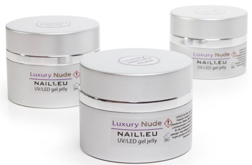 UV LED Gelee-Gel 55ml LUXURY NUDE Hautfarbe Makeup-Gel LED-Gel UV-Gel Builder - Picture 4 of 5