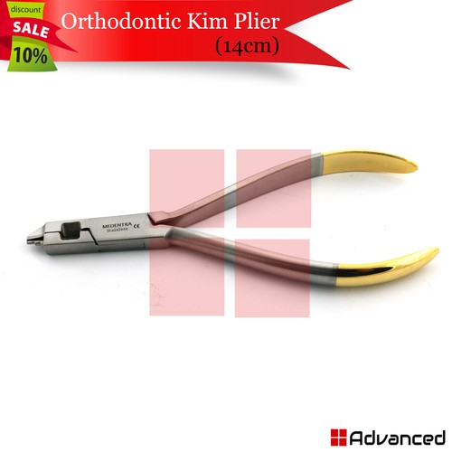 Dental Laboratory Arch Wire Bending Loops Forming Orthodontic Kim Plier TC 14cm - Picture 4 of 4