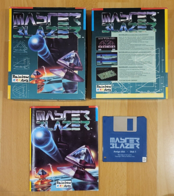 Masterblazer Mater Blazer OVP Rainbow Arts⭐ Commodore AMIGA 500 ⭐ Chris Hülsbeck Masterblazer Mater Blazer OVP Rainbow Arts⭐ Commodore AMIGA 500 ⭐ Chris Hülsbeck