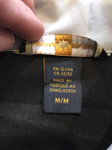 North End Eagle Claw Vest Mens Full Zip Vest Jacket Black Gray Size M - Picture 6 of 6