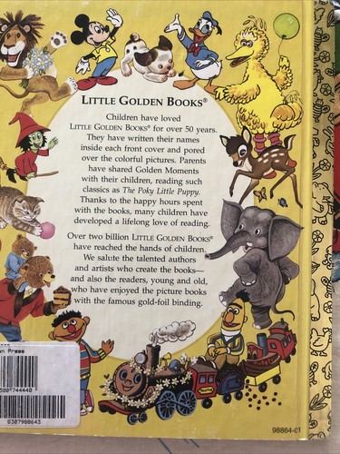 Little Golden Book Barbie The Jewel Thief by Barbara Bazaldua "A" Edition 1st - Picture 3 of 3