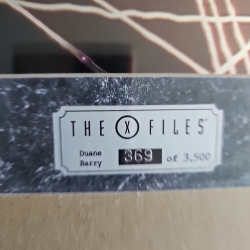 Vintage 1996 The X Files Duane Barry #369 of 3500 Alien Picture W/ COA - Picture 6 of 9