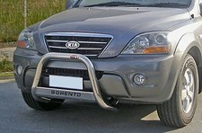 Bull Bar protezione anteriore inox lucido 60mm Kia Sorento 2006-2008