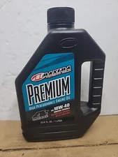 Maxima Racing Oil Maxum 4 Premium 4-Stroke Motor Oil 10W-40 1 Liter 34901