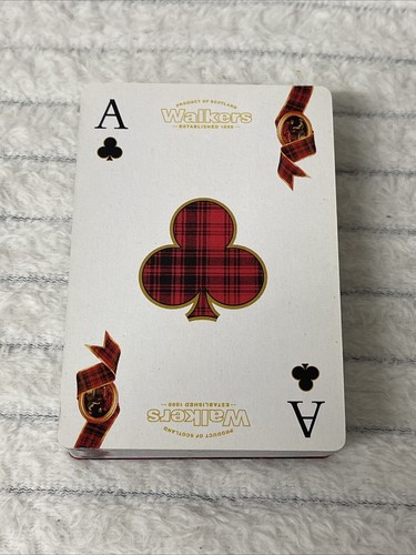 Vintage Walkers SPIELKARTEN Shortbread Schottland Werbung Standard Deck - Bild 4 von 8
