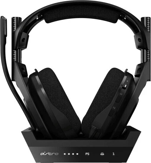 Astro Gaming A50 Headset - Schwarz  mit Ladestation, PS5/PS4/MAC/PC Gaming - Bild 2 von 3