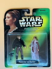 Star Wars The Power of the Force Combo Pack Han Solo and Princess Leia