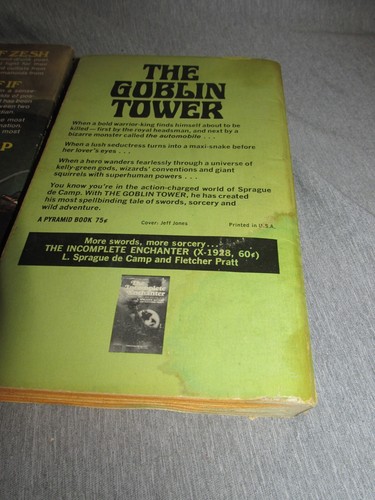 POSTEN VON 5 L. SPRAGUE DE CAMP TASCHENBÜCHERN DER KOBOLDTURM - DIE SUCHE NACH ZEN - Bild 7 von 8