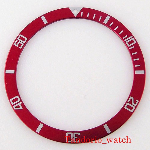 For Skx007 SKX009 Colorful 38mm Ceramc Bezel Insert Ring Watch Face Replace Part - Picture 26 of 27