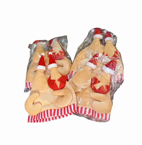 Lot of 4 Turkey Hat Party Accessory Funny Plush Hat Turkey Shape NIP - Picture 3 of 6