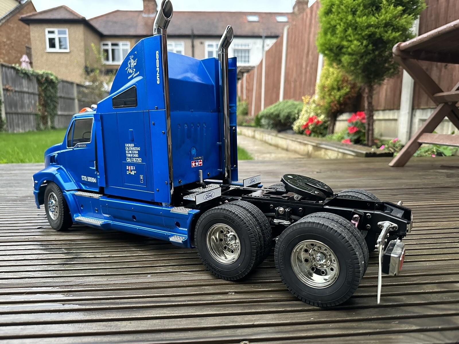 Tamiya Ford Aeromax Truck 1/14 Hauler Tractor Carson LED - Picture 7 of 12