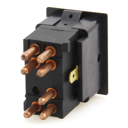 FOR LAND ROVER DEFENDER HAZARD LIGHT BUTTON SWITCH 7 PINS BRAND 1 PIECE NEW - Foto 2 di 6