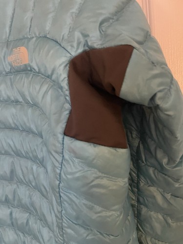 The North Face Womens Summit Series 800 Zip Front Puffer Down Blue Size Large - Picture 9 of 10