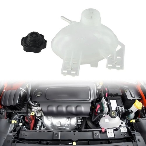 Plastic Coolant Reservoir Tank 68289857AA 68327756AA 53331946 53368911 CH3014170 - Picture 2 of 8