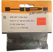 HPI Racing Z593 Screw Shaft 3x27mm (4pcs)