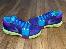 Nike LeBron Witness 8 VIII Field Purple Basketball Shoes FB2239-500 Size 12 NEW