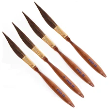 Mack Series 70 Mixed Hair Striper Pinstriping Paint Brush Sizes #00-#2 OR Set