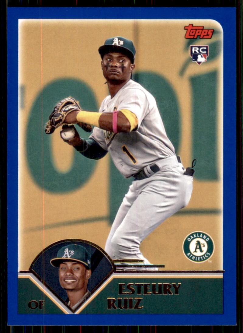 2023 Archives 2003 Topps Base #221 Esteury Ruiz  - Oakland Athletics