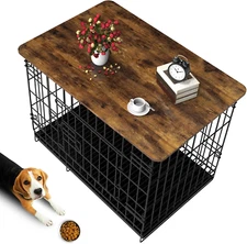 Dog Crate Topper Wood 42 Inch Dog Crate Topper Crate Table Topper Collapsible Do