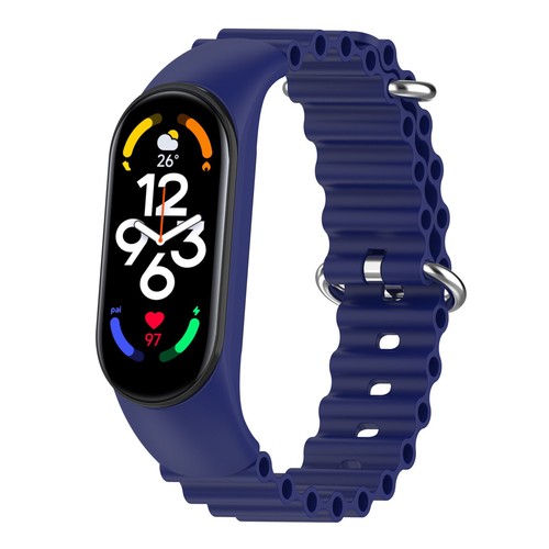 Correa de nailon/silicona/metal para Xiaomi Mi Band 10 9 NFC reloj inteligente pulsera - Imagen 261 de 516