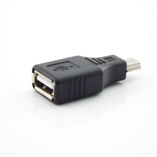 USB 2.0 A Female to Mini USB B 5 Pin Male Jack OTG Adapter Converter Connector - Picture 4 of 6