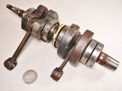 80 ARCTIC CAT PANTHER 440 CRANKSHAFT CRANK SHAFT - Picture 1 of 11