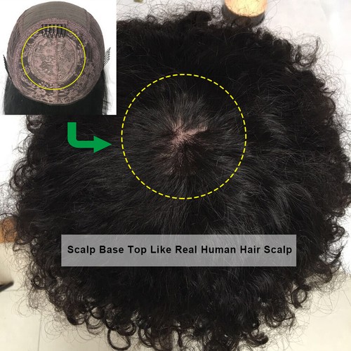 Pelucas completas hechas a máquina onduladas con puntas cabello humano brasileño para mujer - Imagen 4 de 12