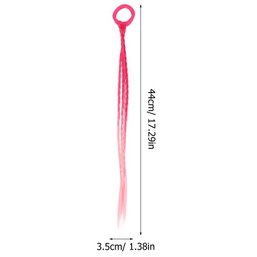 10 Pcs Women's Child Synthetic Ponytail Extension for Hair Extensions - Picture 3 of 12