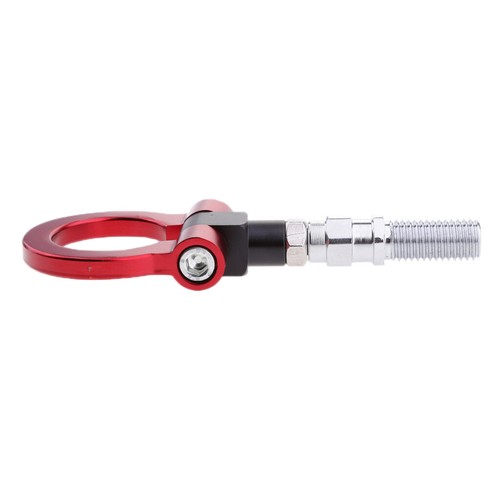 Rennsport Abschlepphaken Abschleppöse Aluminium Tow Hook Japanische Auto-Rot - Bild 10 von 11