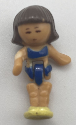 Polly Pocket Doll Vintage Summer House, ALEXIA, Bluebird, FIGURE ONLY, 1993 (C1)
