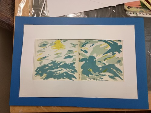 ๐จ๐๐ผ๏ธ RARE 1961 Yves Rouvre Lithograph! ๐ผ๏ธ๐๐จ - Picture 15 of 15